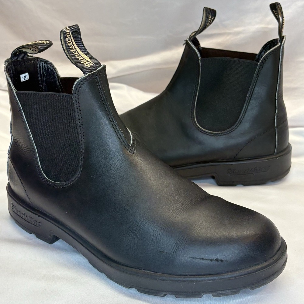 Blundstone Originals 510 Chelsea Boots Black Leather Men's Size US 11